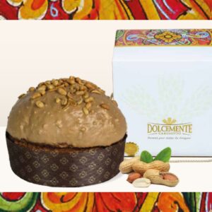 Panettone al cioccolato con gocce di cioccolato al caramello  - 1 Kg